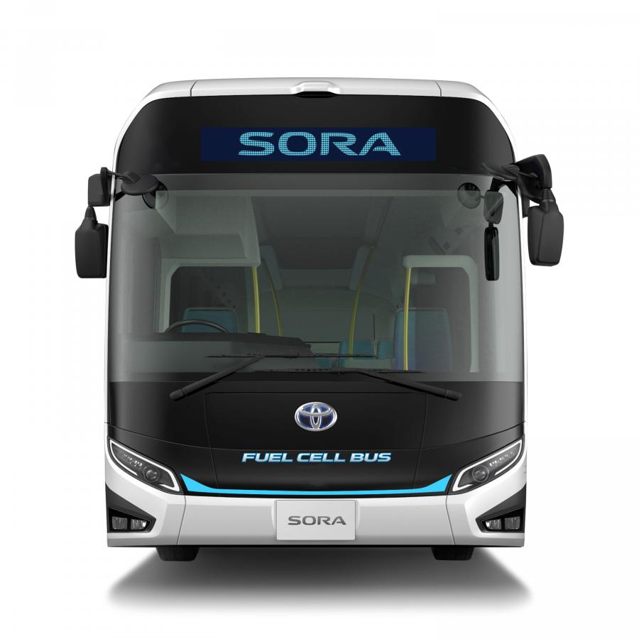  Toyota Sora Fuel Cell Bus 2017 года  (фото 3 из 7)